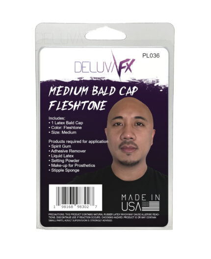 DELUVA FX Latex Bald Caps